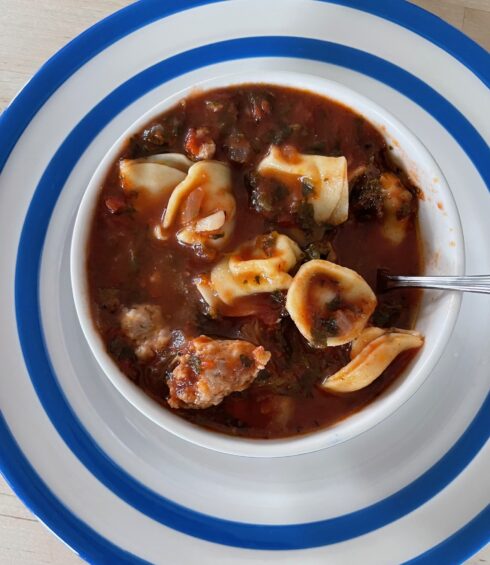 Chicken Tortellini Soup Recipe