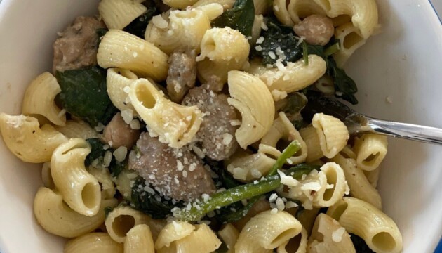 Creamy Sausage & Chicken Pasta