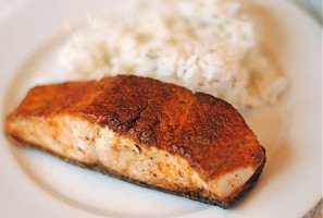 Spice Rubbed Salmon