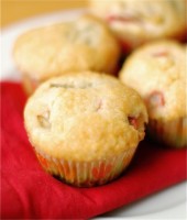 Rhubarb Muffins