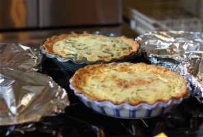 quiches warming