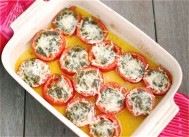 Pesto Tomatoes