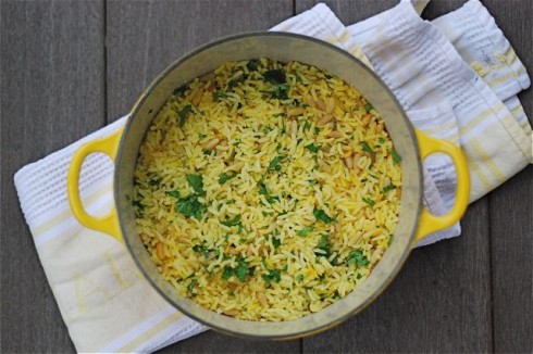 Baked Saffron Rice