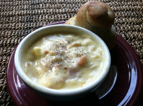 ham & corn chowder