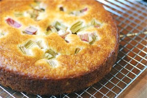 Rhubarb Cake