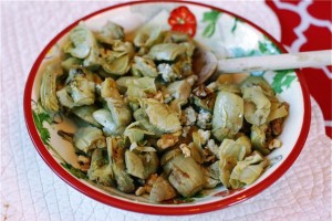 Grilled Artichoke Hearts