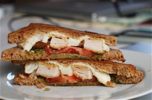 Caprese Grilled Cheese