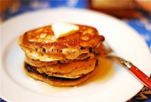 Homemade Pancakes with Butter