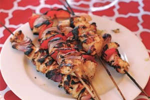 Lawry's Chicken Kebobs