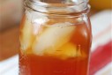 Roasted Peach Iced Tea