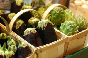 Artichokes & eggplant