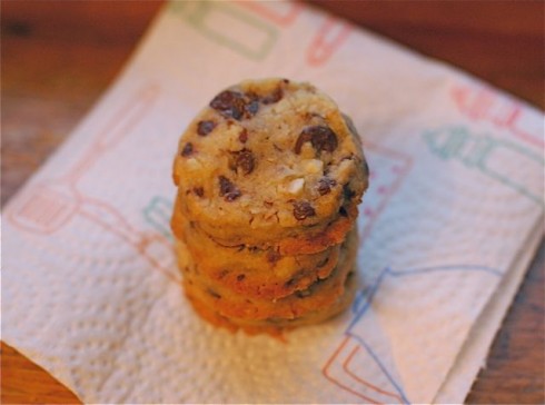 Hazelnut Chocolate Chip Cookies via The Naptime Chef