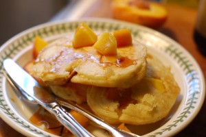 Peach Pancakes