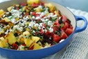 Watermelon Goat Cheese Salad via The Naptime Chef