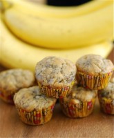 Banana Muffins via The Naptime Chef