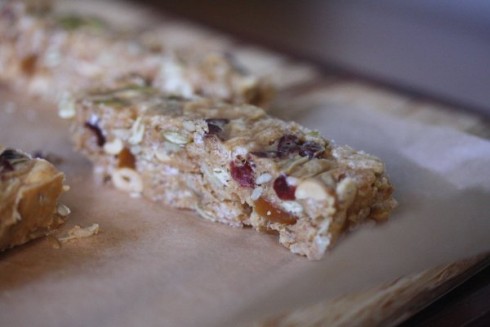 Phoebe's Homemade Granola Bars via The Naptime Chef