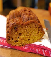 Pumpkin Cranberry Quick Bread via The Naptime Chef