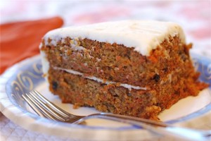 Moist Carrot Cake via The Naptime Chef