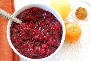 Quick Spiced Cranberry Sauce via The Naptime Chef