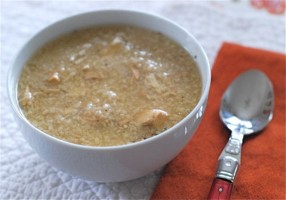 Slow Cooker Herbs de Provence Chicken & Rice Soup via The Naptime Chef