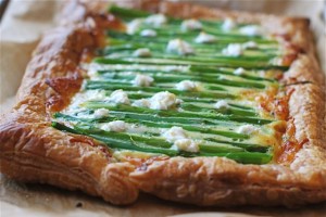 Asparagus Cheese Tart