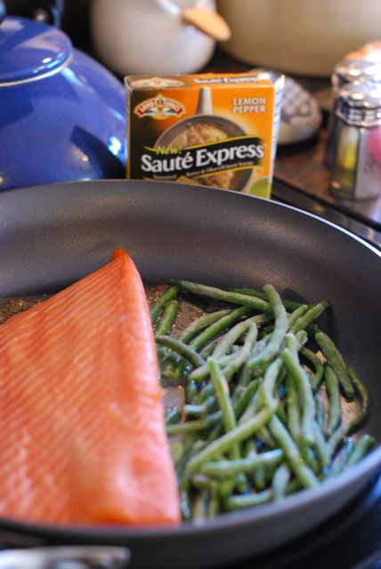 Lemon Pepper Salmon & Haricot Vert