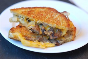 Caramelized and Onion Grilled Cheese