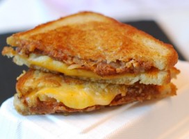 Pulled Pork Grilled Cheese