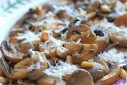 Mushrooms with Pine Nuts and Parmesan