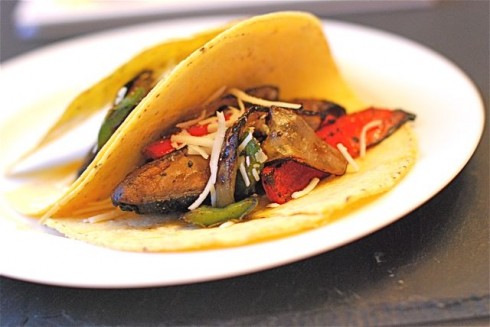 Spicy Portabello Mushroom Tacos