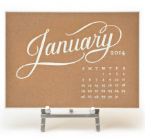 Sugar Paper Desk Calendar