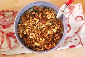 Hazelnut & Cocoa Nib Granola | The Naptime Chef