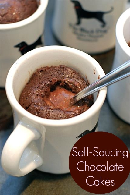 Self-Saucing Chocolate Cake