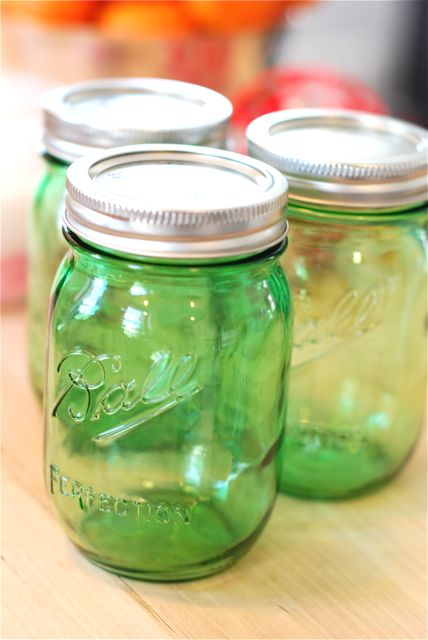 Spring Green Jars