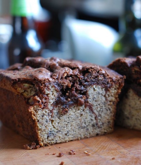 Chocolate Swirl Banana Bread