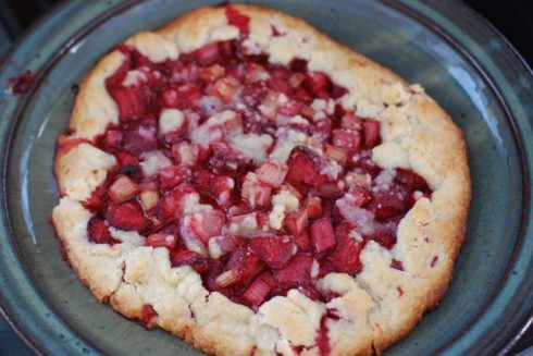 Strawberry Rhubarb Crostata | The Naptime Chef