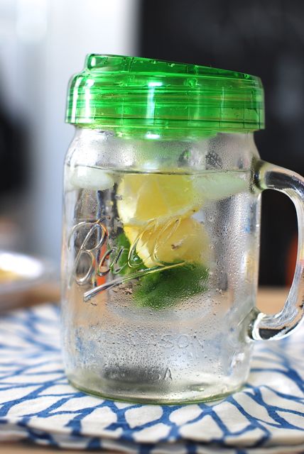 Mint Lemon Water