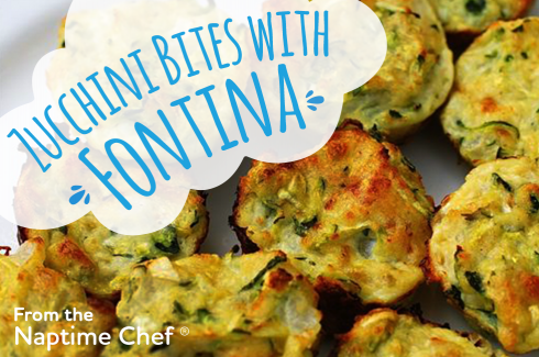 Arla Zucchini Bites with Fontina