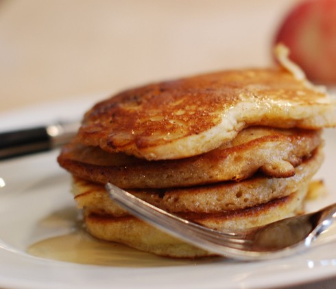 Pear Spice Pancakes