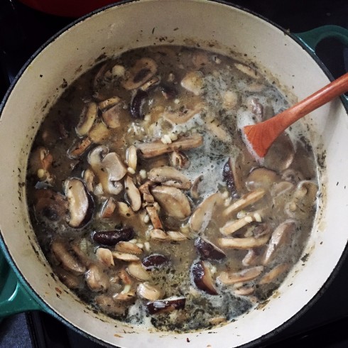 Mushroom Barley Soup