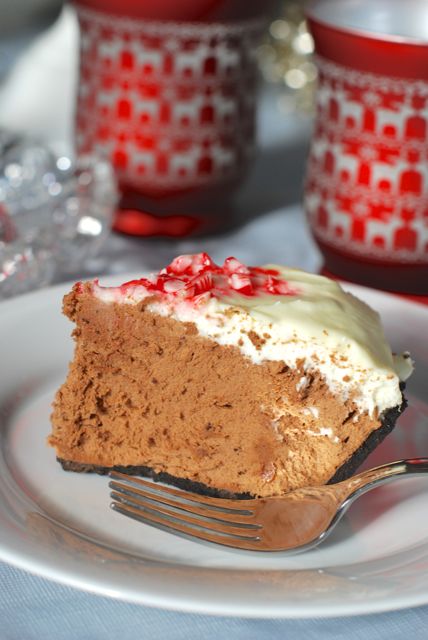 Peppermint French Silk Pie | The Naptime Chef