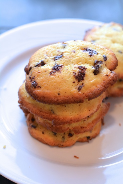 Grapefruit Dark Chocolate Cookies