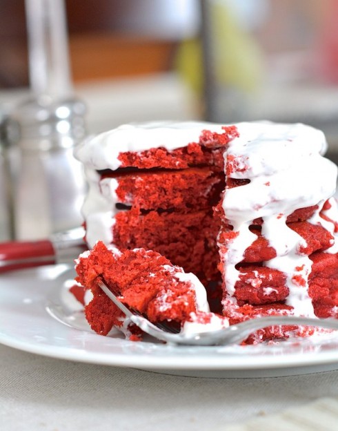 Red Velvet Pancakes | The Naptime Chef