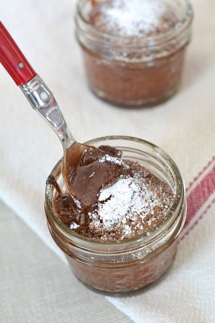 Individual Nutella Lava Cakes