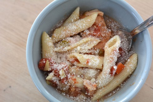 Slow Cooker Chicken Parmesan Soup