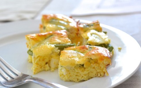 Asparagus & Feta Squares