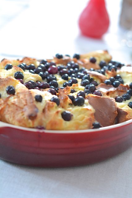 Blueberry Bread Pudding | The Naptime Chef