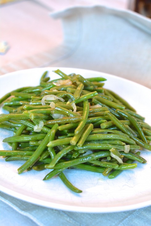 Green Beans with Shallots | The Naptime Chef