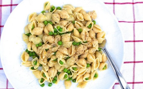 Lemony Pasta with Peas