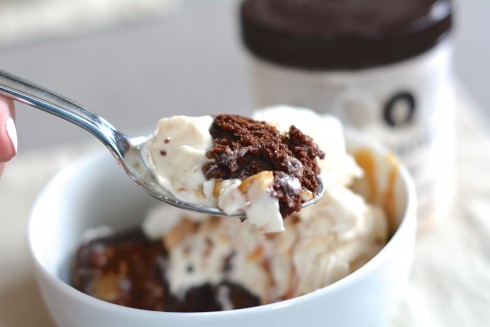 Salted Caramel Brownie Sundae | The Naptime Chef